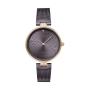 Diamant-walnut Mesh Strap Lds V256LXVNMN