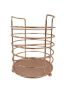 Round Rose Gold Cutlery Holder