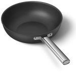 Smeg Frypan Non Stick Wok 30CM – Black