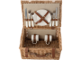 ECO Willow Picnic Basket For Two