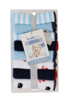 Washcloth Blue Stripes- 8 Pack