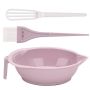 Hair Colour Mixing Bowl And Brush Set With Whisk - Hair Tinting Tools