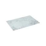 30 X 40CM Glass Cutting Board White