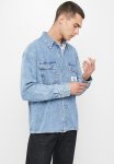 Calvin Klein Oversized Denim Shirt - Blue