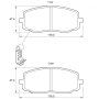 Hyundai Kbc Brake Pads Front For Kia Picanto I10 - Spares Direct