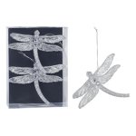 Plastic Dragonfly 13CM 2PCS Glitter