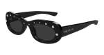 Sunglasses Womens In Black Grey AM0527S-005 - Black Onesize