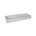 Rectangular Pond Fibre Glass - Large 25000MM X 910MM X 280MM Flinted White