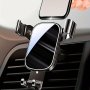 Mirror Gravity Car Air Outlet Phone Holder With Clip