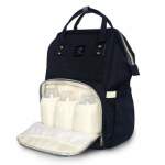 4AKID Backpack-baby-bag-aqua - Black