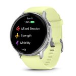 Garmin Venu 4 45MM Premium Gps Smartwatch - Silver citron