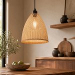 Winslow Woven Pendant Light Natural