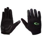 Lizzard Afryer – Mens Long Finger Gloves – Black & Lime