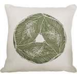 Juds Circular Leaves Cushion 3 - 60CM X 60CM