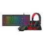 Redragon 4-IN-1 Keyboard Mouse Mousepad Headset Gaming Combo