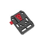 V-lock Battery Mounting Plate With Clamp For Camera Rigs