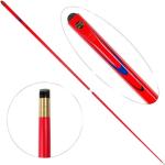 Red 57 Inch 2 Piece Cue