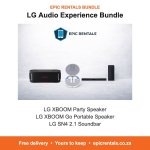 LG Audio Experience Bundle – Big Sound. Zero Upfront Cost.