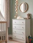 Zia - Chest Of Drawer 4 White