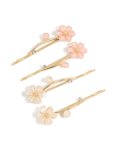 Goldair Gold Daisy Flower Clips 4-PACK