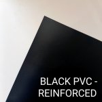 Black Pvc – 1M Reinforced 550GSM