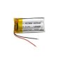 Rechargeable Li-polymer Drone Battery SK602040 3.7V 400MAH