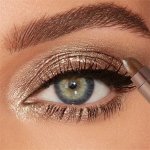 Waterproof Pearly Glitter Eyeshadow Stick - Long-lasting Shimmer Nude Tones For Music Festivals & Everyday Makeup