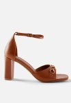 Cotton On Sabrina Heel - Tan gold Smooth