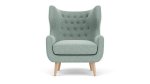 Craig Chair Fabio Grey Green Oak Soap Legs
