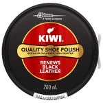 Kiwi Paste Shoe Polish Black 200ML