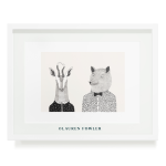 Bokkie & Wolf Art Print