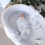 Wrap Set Swaddle Set Plane And Air Balloon