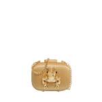 Satin Frog Clutch Bag -champagne