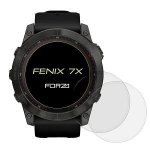 Forza Tempered Glass Screen Protector For Garmin Fenix 7X- 51MM 2 Pack