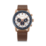 Men&apos S Analogue Leather Watch