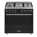 Smeg C9MAMBSSA2 90X60CM Classic Aesthetic Freestanding Cooker