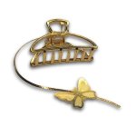 Hairclip With Butterfly - Factory Plaza