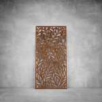 Laser Cut Screen - Design 046 - 2900 X 1400 X 20 Rust Coat Outdoor