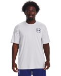 Men's Ua Training Vent Graphic Short Sleeve - White Sm