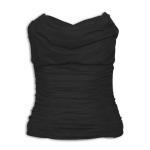Black Tulle Boobtube Bustier