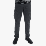 Soviet Mens Lotto Cargo Pants Anthracite - 52