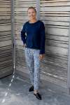 Roxanne - Classic Pant Inked Nature - Size 5 XX Large