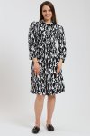 Ladies Mara Printed Long Sleeve Midaxi Dress