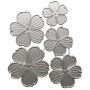 Craft Stationary Diy Paper Flower Steel Template Stencil 12.5CM