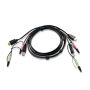 Aten 1.8M USB HDMI To Dvi-d Kvm Cable With Audio