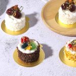 Cake Boards Paper Gold Round 6CM 1X50 Tbd