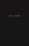 Kjv Reference Bible Personal Size Giant Print Bonded Leather Black Indexed Red Letter Edition Leather Fine Binding