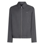 Pinstripe Woolblend Jacket -dark Shadow