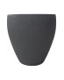 Rustic Ellipse Japi Planter Large Lead