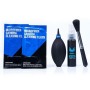 Camera Lens Cleaning Kit Air Blower Anti-static Brush Alcohol-free Cleaner Microfiber Cloths
